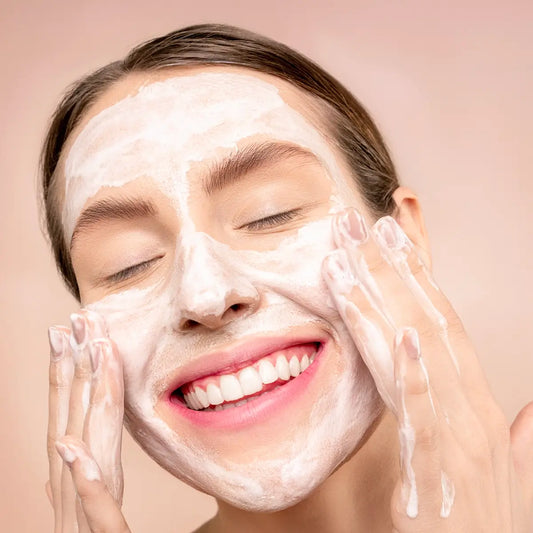 Bottle of Fates Skincare Foaming Mousse Face Wash