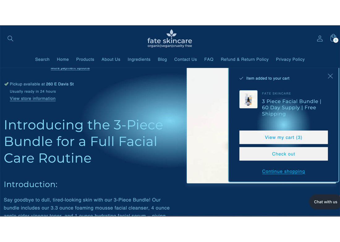Fate Skincare: The Go-To Option for Online Sales and User Experience